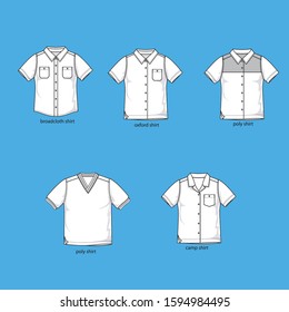 technical sketches basic garment library
