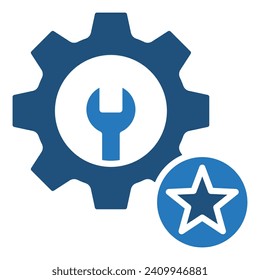 Technical Skills icon line vector illustration