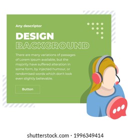 Technical support, call operator. Vector 3d isometric, color web icons. Creative design idea, concept for infographics.