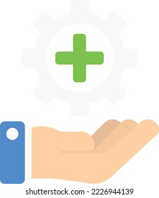 technical support help vector illustration