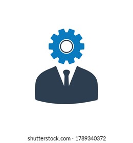 Technical Support Icon. Editable Vector EPS Symbol Illustration.