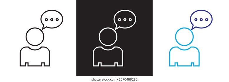Technical support icon . Icons related to technical, setup,  business. Isolated on white and black background. Vector illustration. EPS 10  