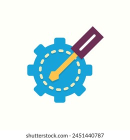 technical support icon, isolated icon in light background, perfect for website, blog, logo, graphic design, social media, UI, mobile app