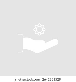 Ícone de suporte técnico, smart arts para ux ui, novo ícone moderno, ícone editável para projeto, arquivo de ilustração vetorial, ícone popular isolado.