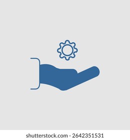 Ícone de suporte técnico, smart arts para ux ui, novo ícone moderno, ícone editável para projeto, arquivo de ilustração vetorial, ícone popular isolado.