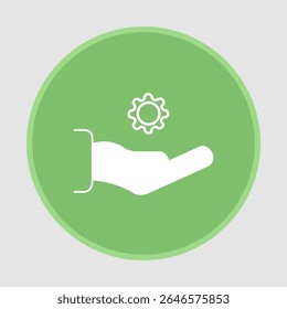 Ícone de suporte técnico, smart arts para ux ui, novo ícone moderno, ícone editável para projeto, arquivo de ilustração vetorial, ícone popular isolado.