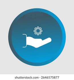 Ícone de suporte técnico, smart arts para ux ui, novo ícone moderno, ícone editável para projeto, arquivo de ilustração vetorial, ícone popular isolado.