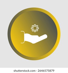Ícone de suporte técnico, smart arts para ux ui, novo ícone moderno, ícone editável para projeto, arquivo de ilustração vetorial, ícone popular isolado.