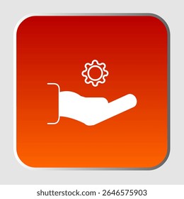 Ícone de suporte técnico, smart arts para ux ui, novo ícone moderno, ícone editável para projeto, arquivo de ilustração vetorial, ícone popular isolado.