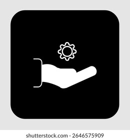 Ícone de suporte técnico, smart arts para ux ui, novo ícone moderno, ícone editável para projeto, arquivo de ilustração vetorial, ícone popular isolado.