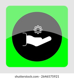 Ícone de suporte técnico, smart arts para ux ui, novo ícone moderno, ícone editável para projeto, arquivo de ilustração vetorial, ícone popular isolado.
