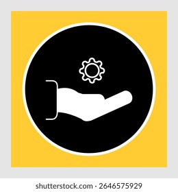 Ícone de suporte técnico, smart arts para ux ui, novo ícone moderno, ícone editável para projeto, arquivo de ilustração vetorial, ícone popular isolado.