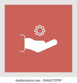 Ícone de suporte técnico, smart arts para ux ui, novo ícone moderno, ícone editável para projeto, arquivo de ilustração vetorial, ícone popular isolado.