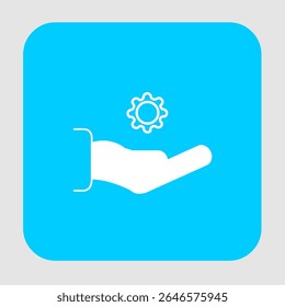 Ícone de suporte técnico, smart arts para ux ui, novo ícone moderno, ícone editável para projeto, arquivo de ilustração vetorial, ícone popular isolado.