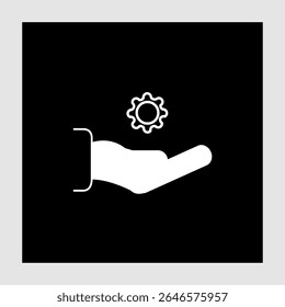 Ícone de suporte técnico, smart arts para ux ui, novo ícone moderno, ícone editável para projeto, arquivo de ilustração vetorial, ícone popular isolado.