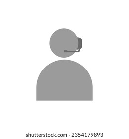 Technical support icon. Tools, operator, smartphone. Digital gadgets concept. Can be used for topics like online help, call center, customer service, Call center, online customer support, Contact Us