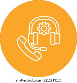 Technical Support vector icon. Can be used for printing, mobile and web applications.