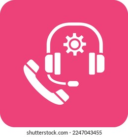 Technical Support vector icon. Can be used for printing, mobile and web applications.