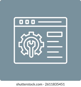 Technical Support vector icon. Can be used for printing, mobile and web applications.