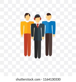 technical support vector icon isolated on transparent background, technical support logo concept