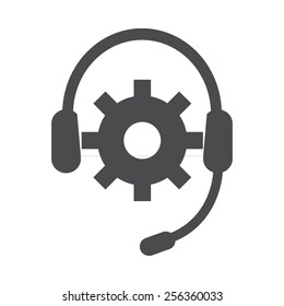 Technical support vector image to be used in web applications, mobile applications and print media.