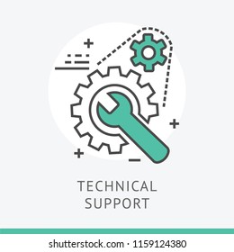 Technical Support Vetor