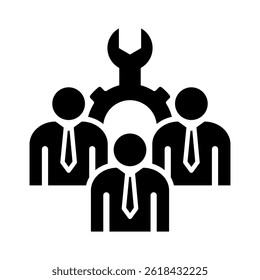 Technical Team Icon Element For Design