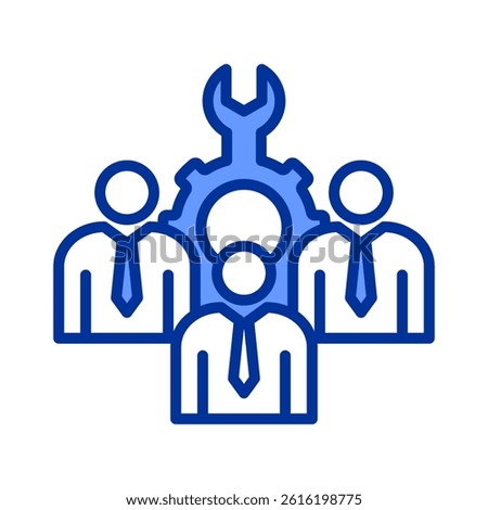 Technical Team Icon Element For Design