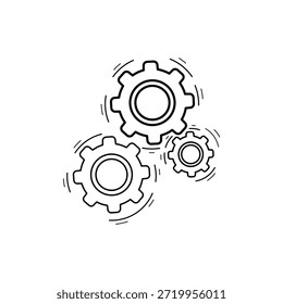 Icono de Vector de ilustración de módulos de capacitación técnica para educación de desarrollo de aprendizaje