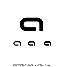 Conjunto de letras técnicas A, alfabeto cibernético digital, conjunto de tres tipos diferentes de la fuente moderna de moda, Ilustración vectorial 10EPS