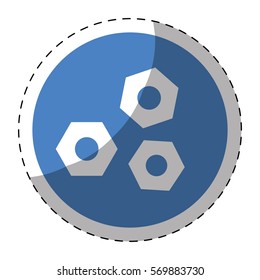 technical workshop stock icon, vector illustration image