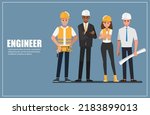 Technician and builders and engineers and mechanics and Construction Worker People teamwork ,Vector illustration cartoon character.