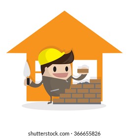 Technician Civil cartoon vector so cute