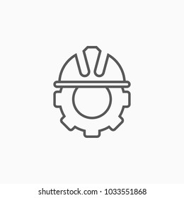 technician icon, mechanic vector