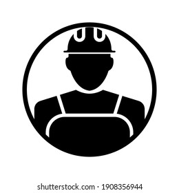 Icono técnico con diseño de silueta simple, color de icono de Reparman editable