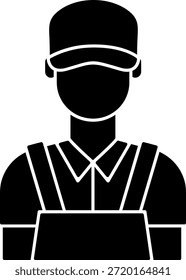 Design de ícone de vetor da Linha do Técnico