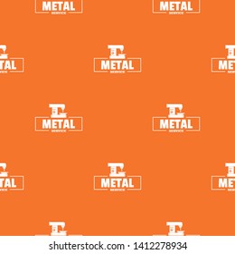 Technician service pattern vector orange for any web design best