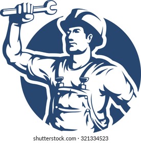 Technician Silhouette Vector