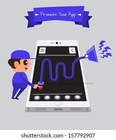 Technician smartphone service to your application | Promote Your App