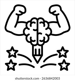 Technique icon Skill and Method Symbol 