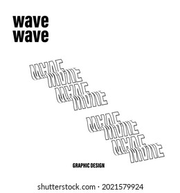 It is a technique used to play with empty spaces.