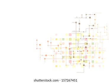 Techno abstract  background
