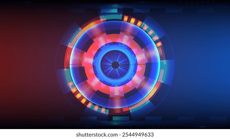 Fondo abstracto tecno con malla granate y azul degradado agradable para el Fondo de pantalla