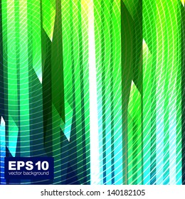 Techno abstract background - vector illustration