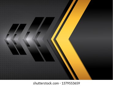 Techno arrow background, design vector template. Abstract arrows graphic technology background. Vector illustration