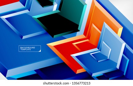 Fondo de flecha Techno, diseño de plantilla. Vector