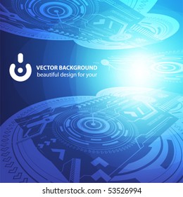 Techno background