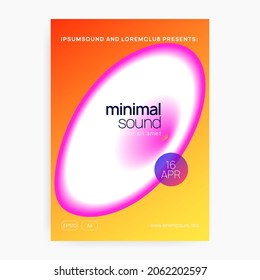 Techno Banner. Bright Club Fest. Elegant Pattern For Invitation Concept. Linear Glitch For Magazine. Electronic And Discotheque Shape. Pink And White Techno Banner