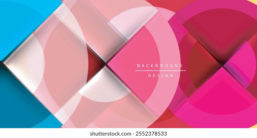 Techno circles and semi circles. Vector Illustration For Wallpaper, Banner, Background, Card, Book Illustration, landing page