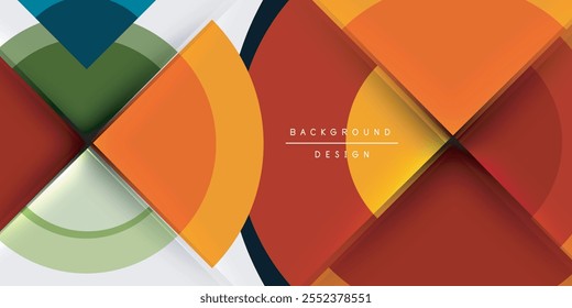 Círculos tecno y semicírculos. Ilustración vectorial para el Fondo de pantalla, Anuncio, fondo, tarjeta, ilustración del libro, landing page